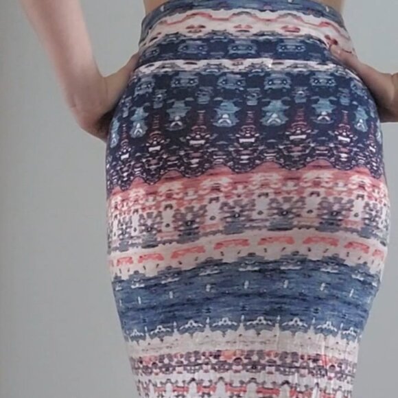 Multicoloured Maxi Skirt - Picture 6 of 7